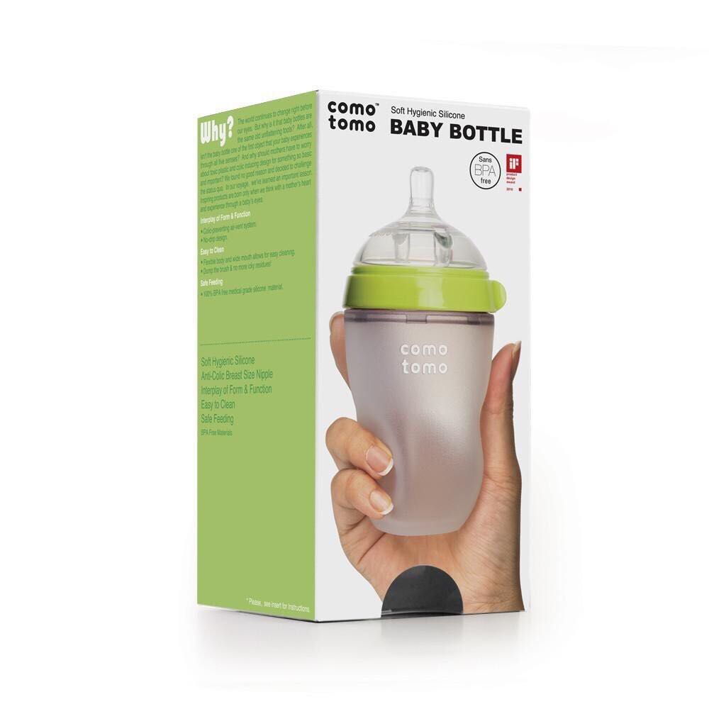 Comotomo Baby Bottle Single Pack 250 ml - Hijau