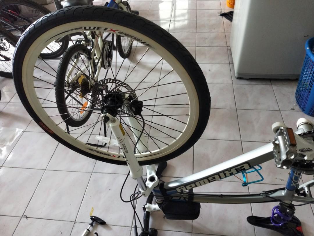 exercise bicycle stand