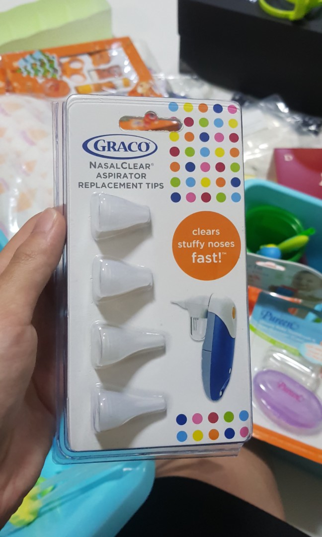 Graco nasal aspirator replacement hotsell tips