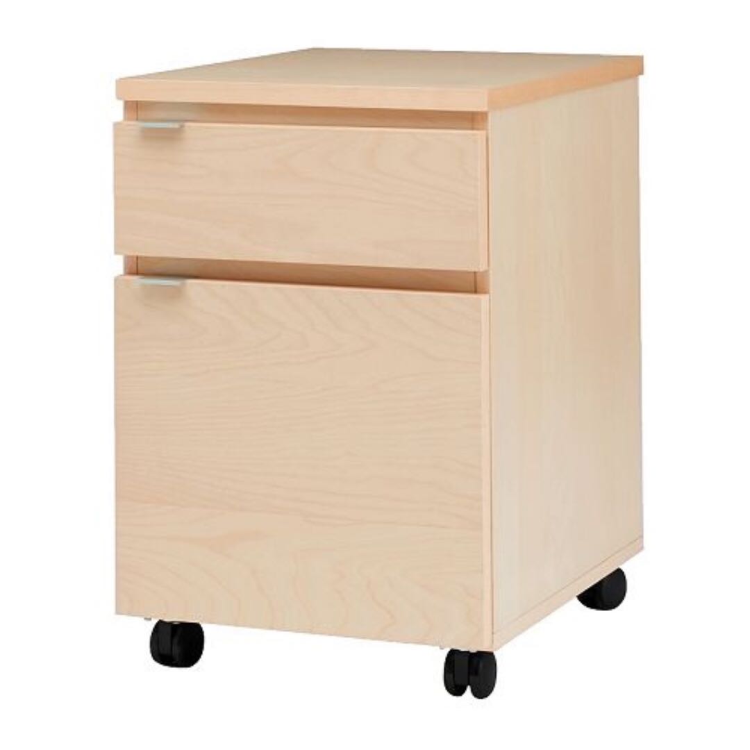 Ikea Jonas Drawer And Filing Cabinets With Wheels Pair Furniture Shelves Drawers On Carousell