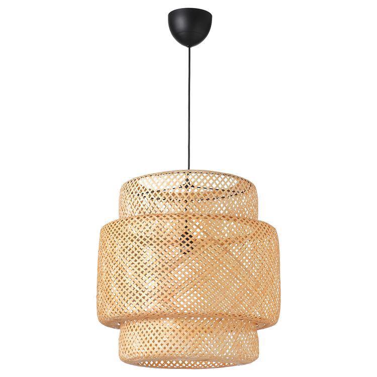 Ikea Sinnerlig Rattan Pendant Lamp Bnib Furniture Home