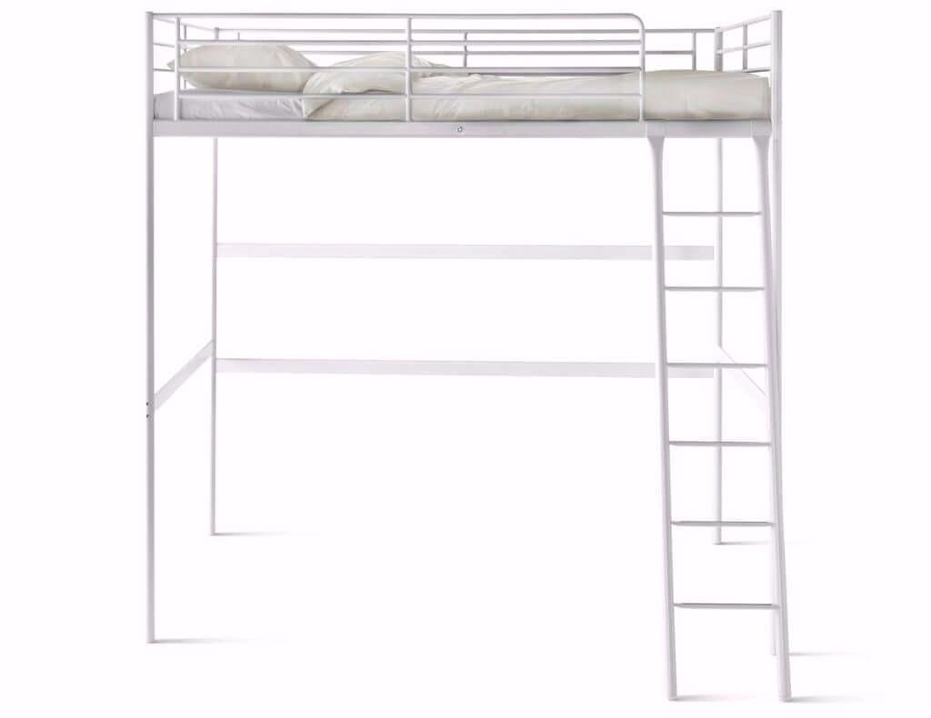 IKEA Tromso Loft Bed with Moshult Matress, Furniture & Home Living