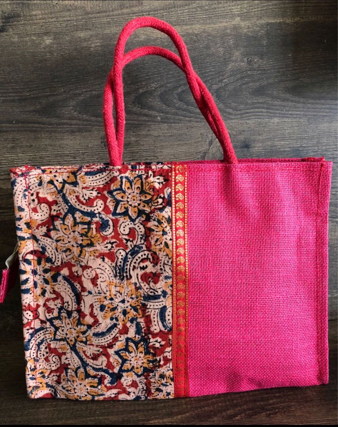 Kalamkari 2025 jute bags