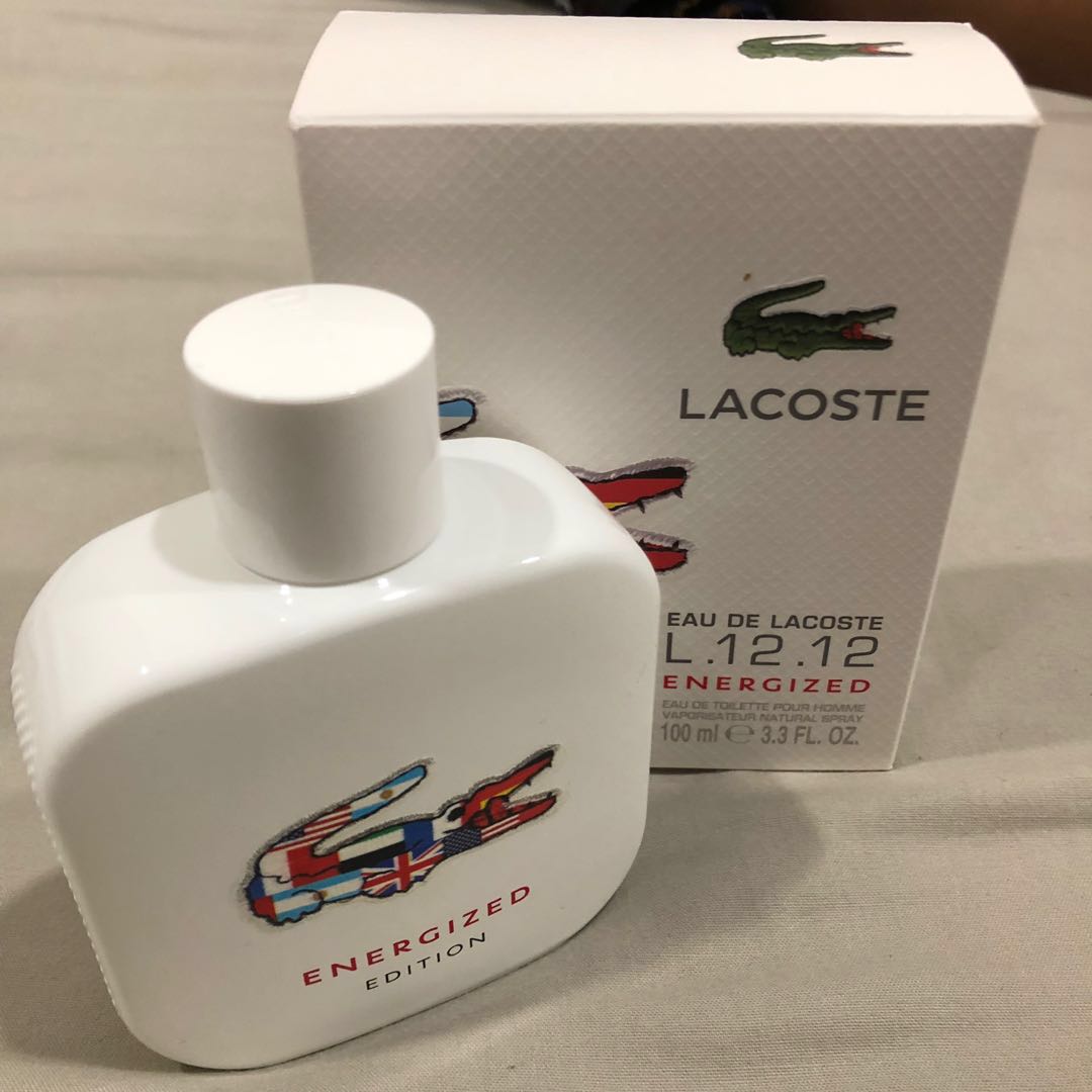 Lacoste L.12.12 Energized Men s Eau de Toilette Spray Beauty