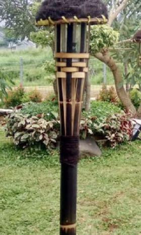 Gagasan Untuk Hiasan Obor Bambu Bunga Hias