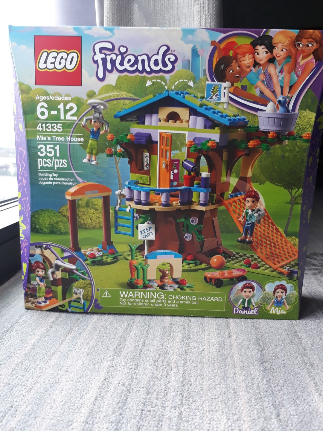 Lego Friends Mias Tree House Toys Games Bricks Figurines On