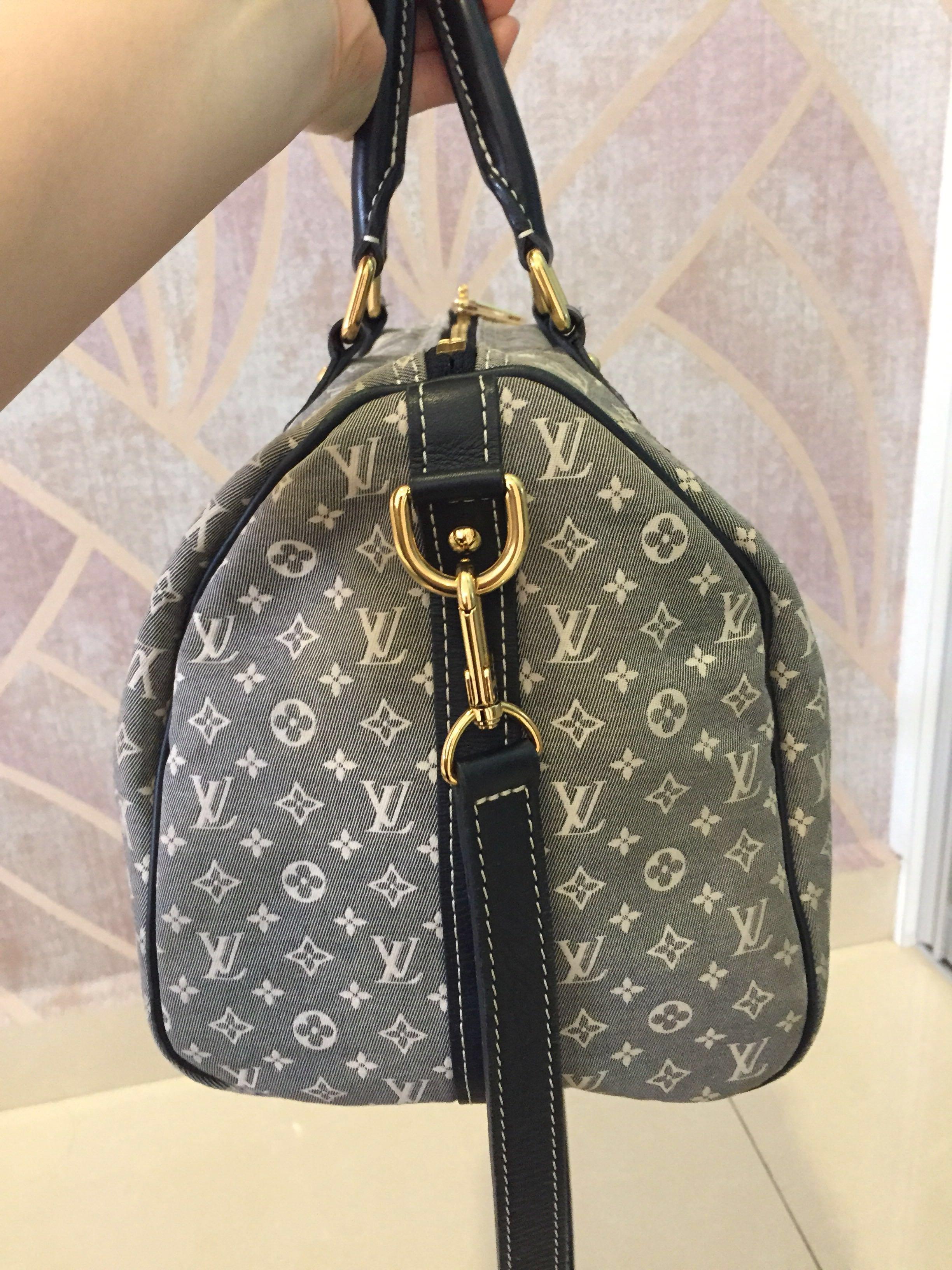 Louis Vuitton Encre Monogram Idylle Speedy Bandouliere 30 Bag Louis Vuitton