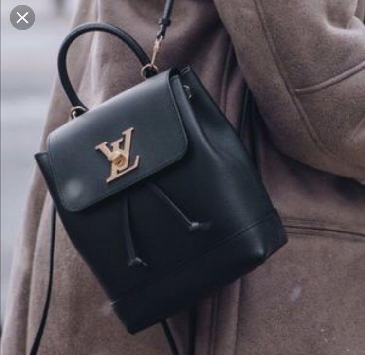 Louis Vuitton limited ed Lockme mini backpack, Luxury, Bags