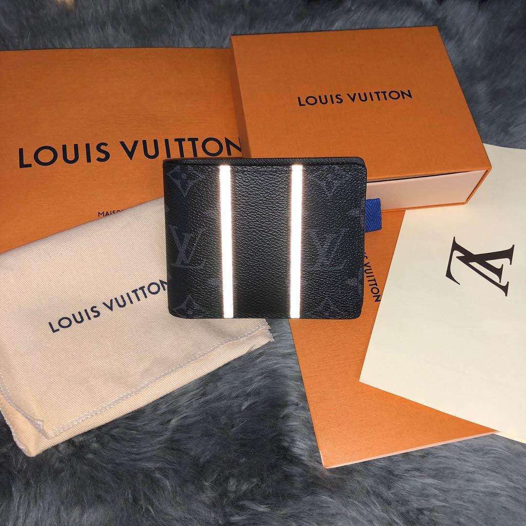 Leather bag Louis Vuitton x Fragment Grey in Leather - 35026285