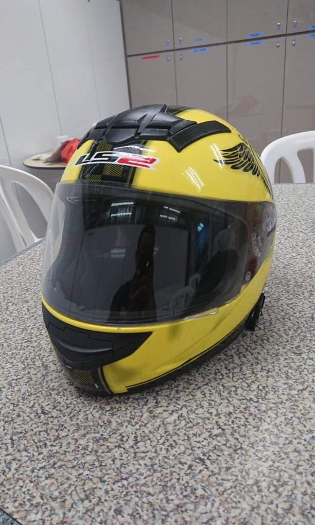 Ls2 Helmet Motorbikes Motorbike Apparel On Carousell