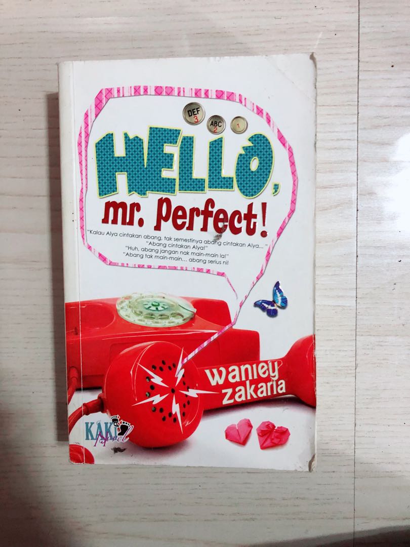 Malay Novel Hello Mr Perfect Hobbies Toys Books Magazines Children S Books On Carousell
