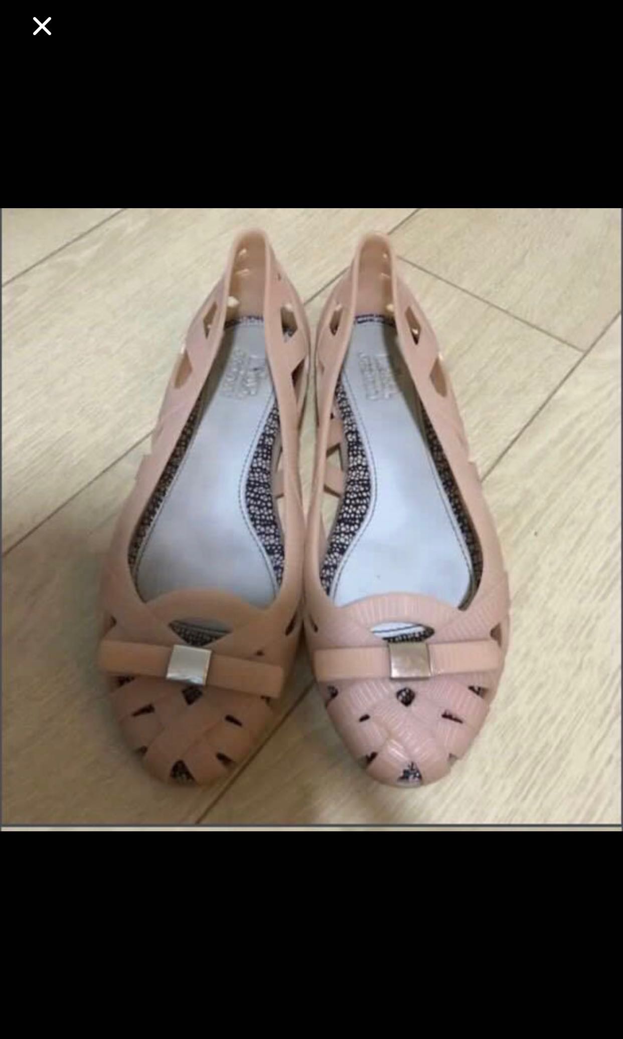 Melissa X Jason Wu cutout flats in nude Women s Fashion Footwear Flats on Carousell