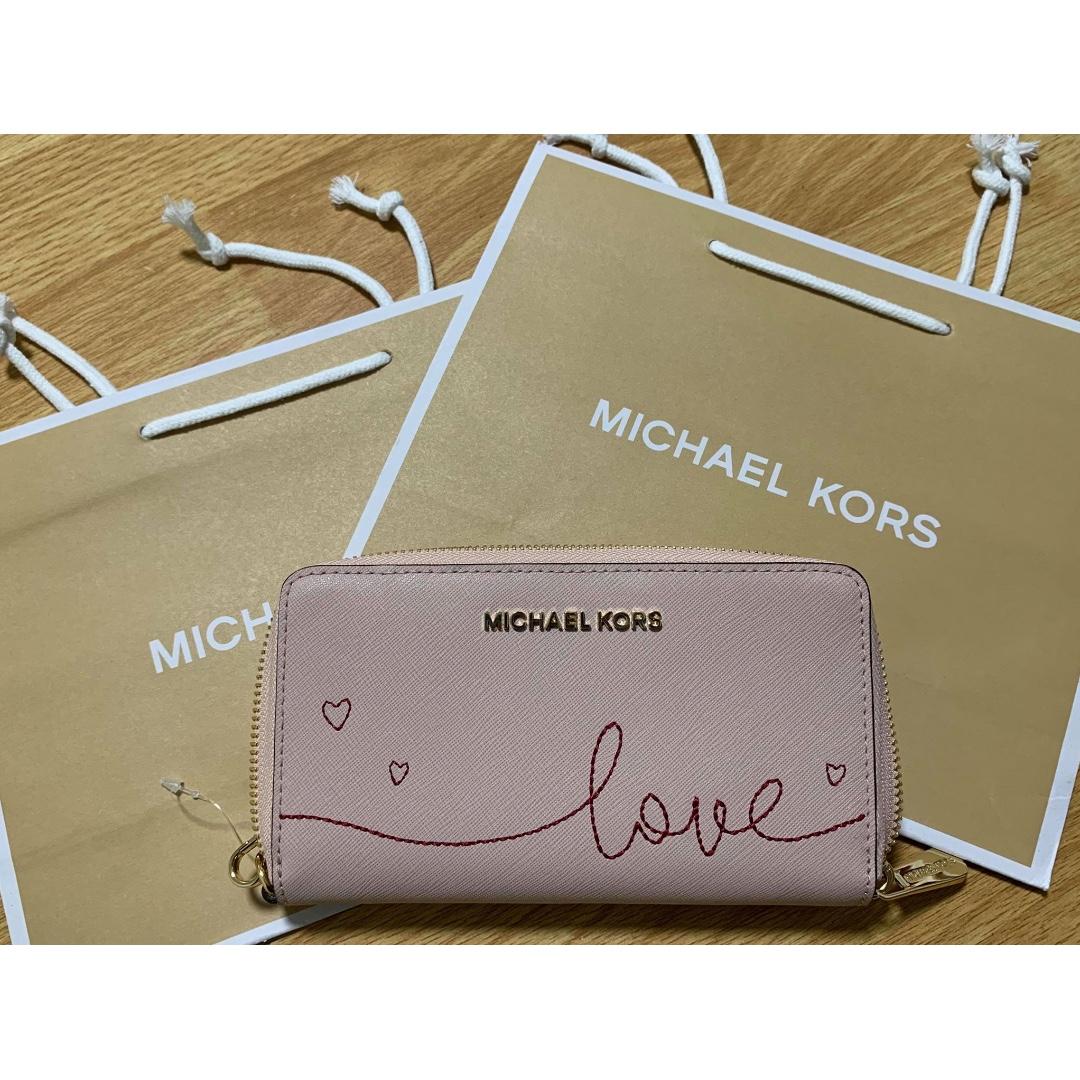 Michael Kors Love Wallet, Men's Fashion 
