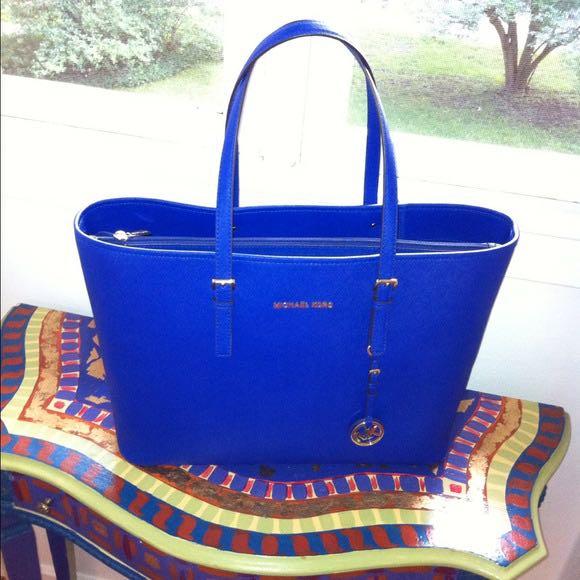 Michael Kors, Bags, Michael Kors Purse Royal Blue