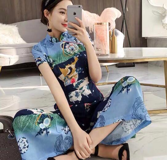 qipao jumpsuit