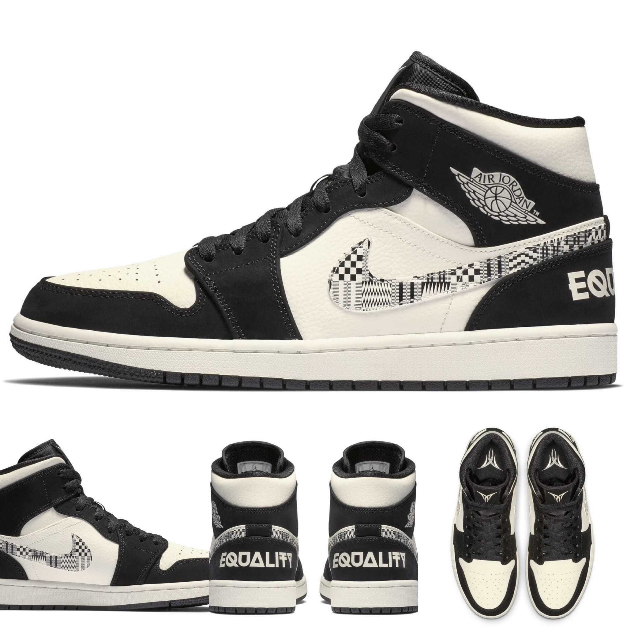 Air jordan 1 mid equality new arrivals