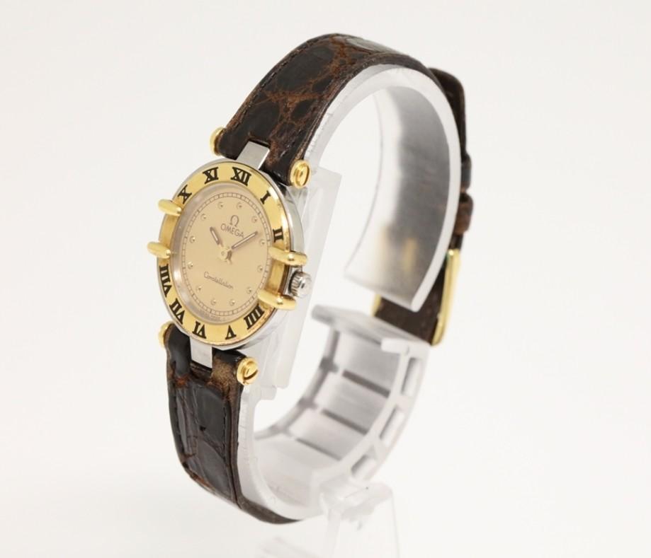 Omega Constellation Vintage Ladies Watch Leather Strap Luxury Watches On Carousell