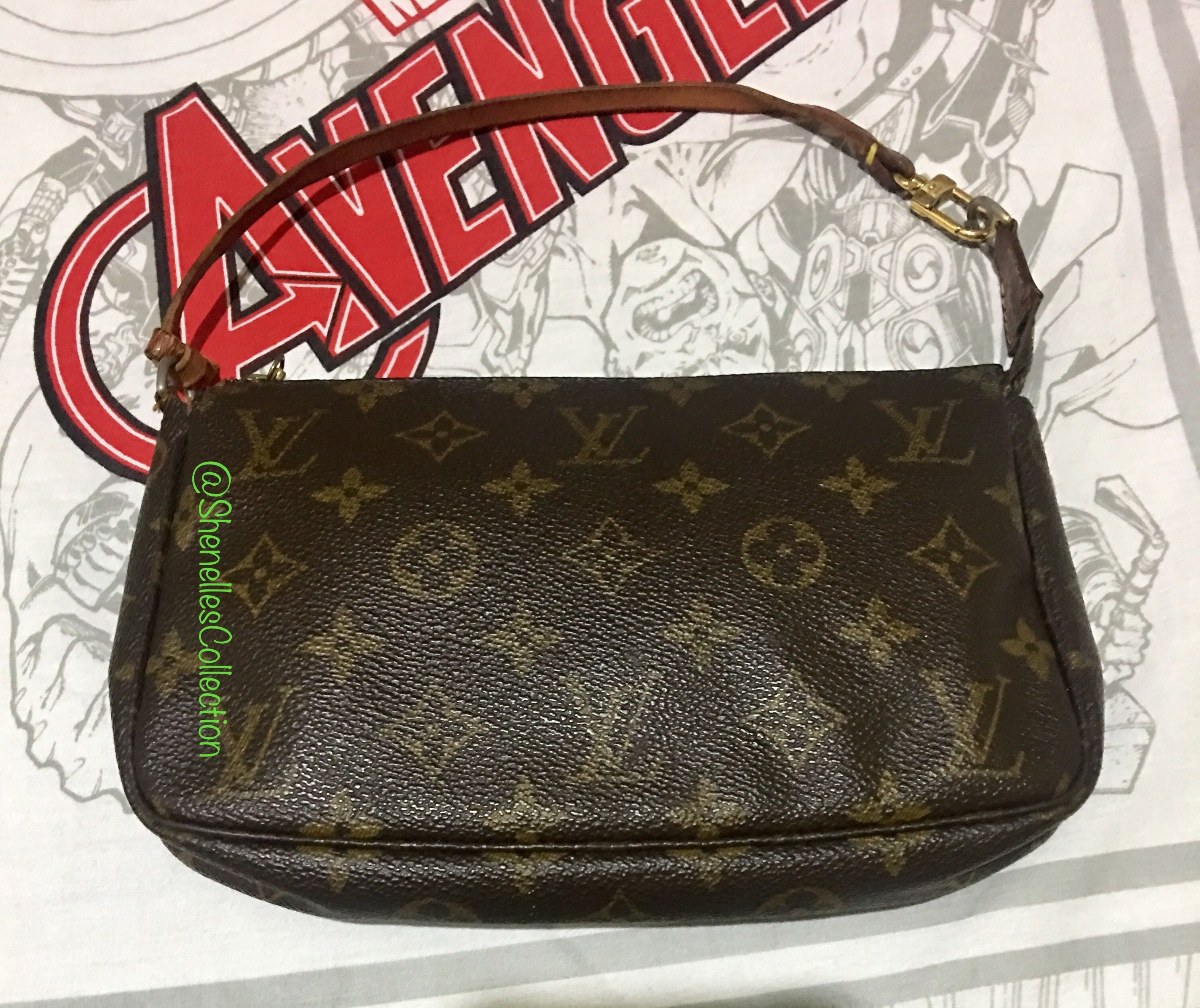 Lv cheap pochette preloved