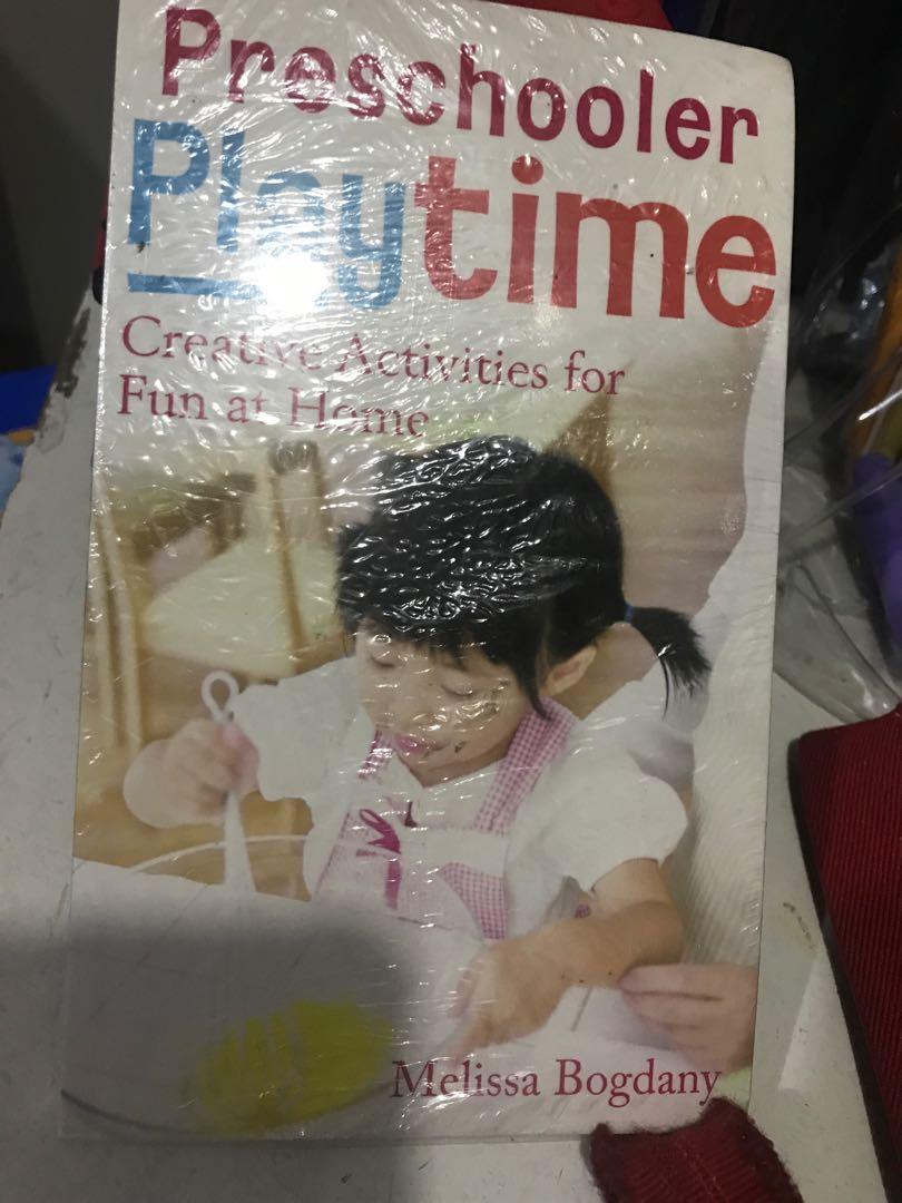 Preschooler Playtime: Creative Activities for Fun at Home (Category: Educational & Learning Toys) located in Quezon City. Submitted by brecks26a (Listing ID 214368599, Image 1). Description: In original plastic packaging. Never opened. Ideas for quality time with your preschooler RFS: decluttering Payment: BPI, GCash, GrabPay.