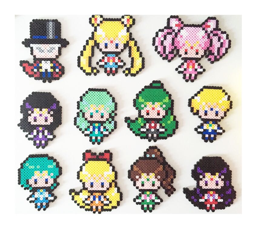 Chibi Sailor Moon Pixel Art Anime Wallpapers