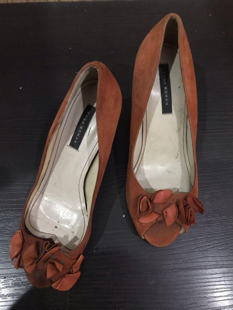 Sepatu Wanita Zara Original Women S Fashion Women S Shoes On Carousell