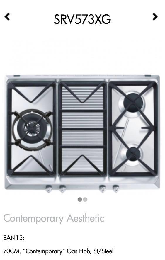 Smeg gas hob, TV & Home Appliances, Kitchen Appliances, Ovens & Toasters on Carousell