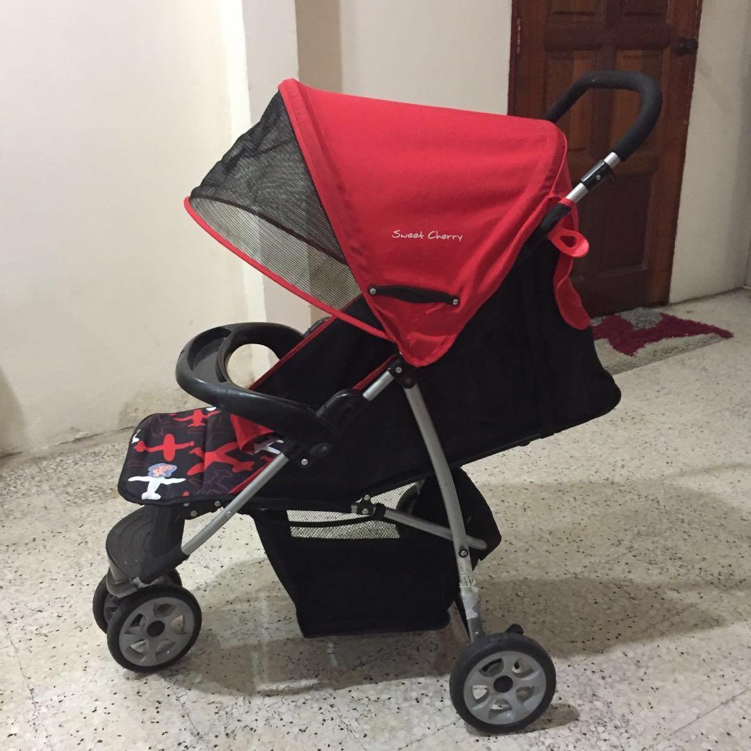 Sweet Cherry Happy Dino Stroller