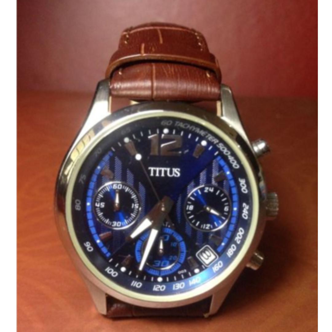 TITUS CHRONOGRAPH JAM TANGAN wanita