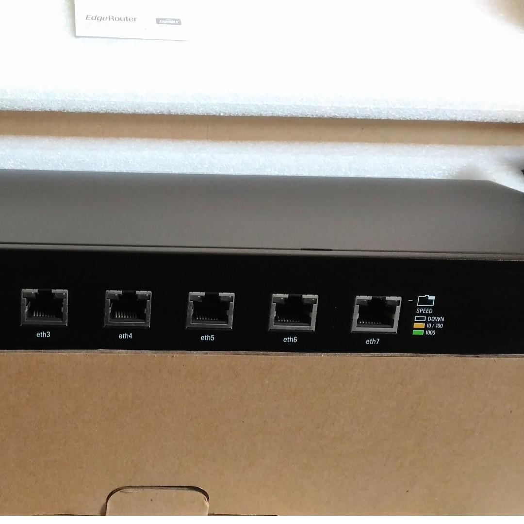 Ubiquiti EdgeRouter 8-Port Router, Computers & Tech, Parts ...