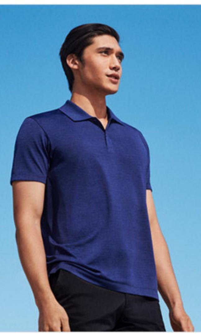 Uniqlo MEN Dry Pique Short Sleeve Polo Shirt Men s Fashion Tops