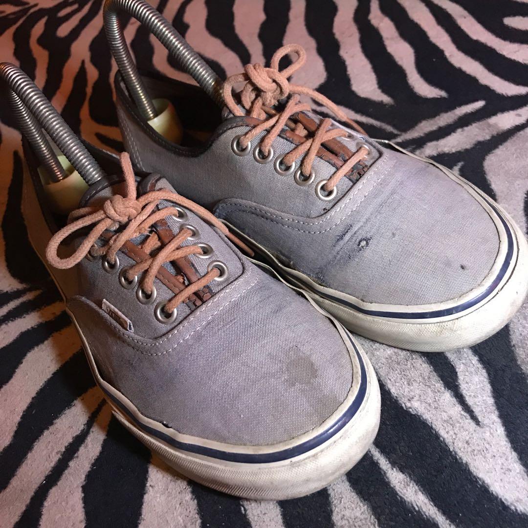 Vans authentic deals california grey