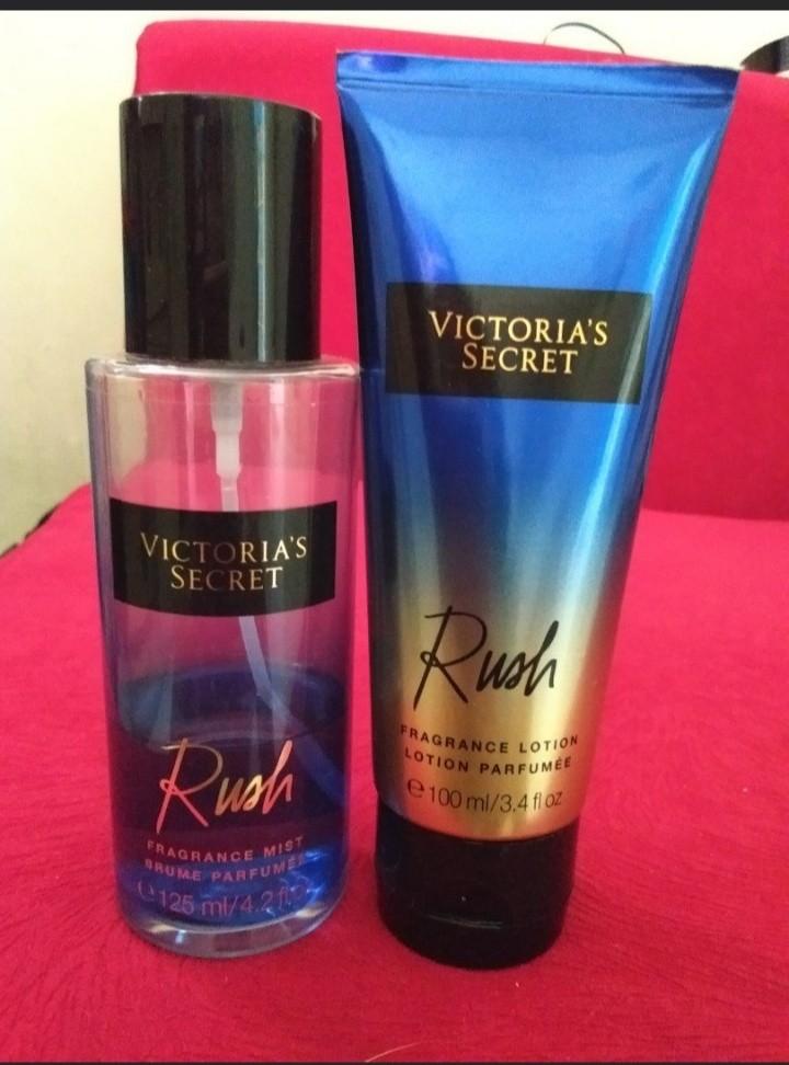 Victoria Secret Mist N Lotion Rush Kesehatan Kecantikan Parfum
