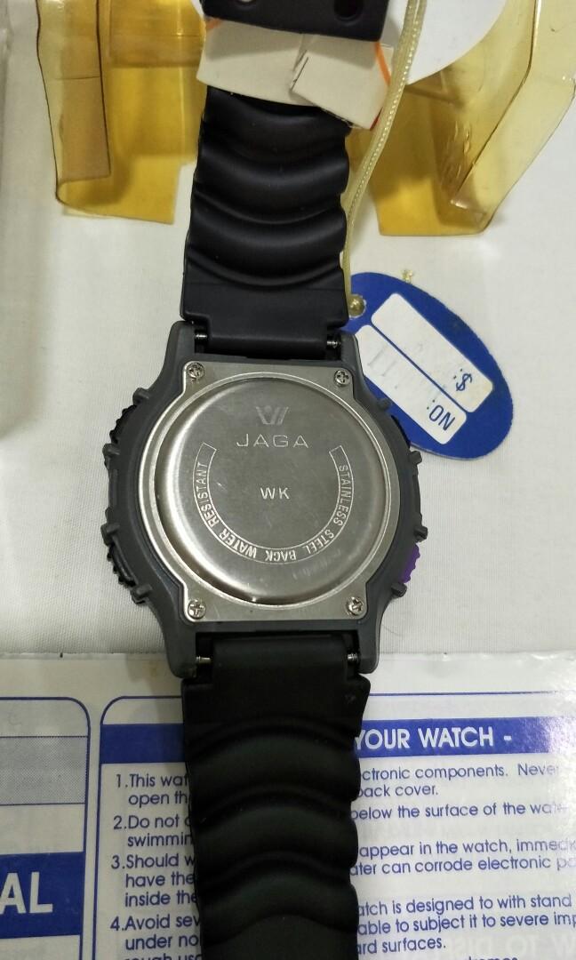 VINTAGE JAGA WATCH 90s (NOS), Men's Fashion, Watches & Accessories