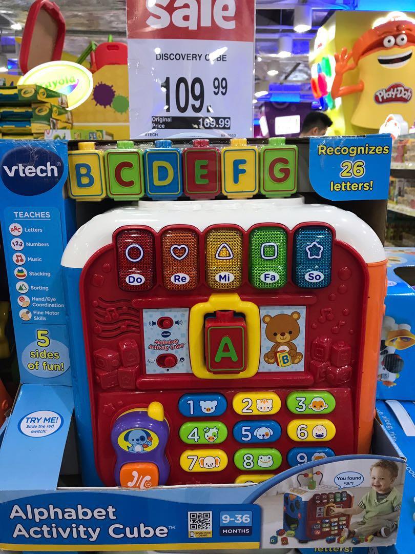 Vtech Alphabet Activity Cube Babies Kids Infant Playtime on
