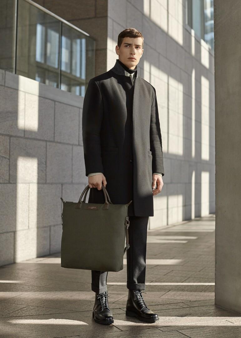 Want Les Essentiels Leather Trimmed Tote Bag Men s Fashion Bags