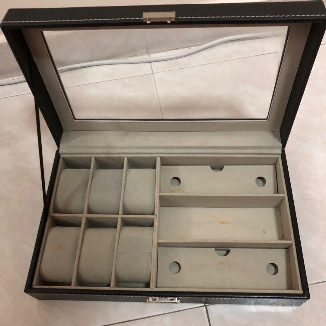 Watch and glasses box hot sale