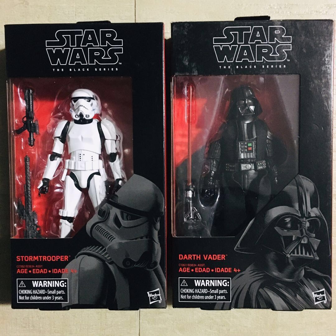2 X Star Wars Black Series Darth Vader Imperial Stormtrooper 6