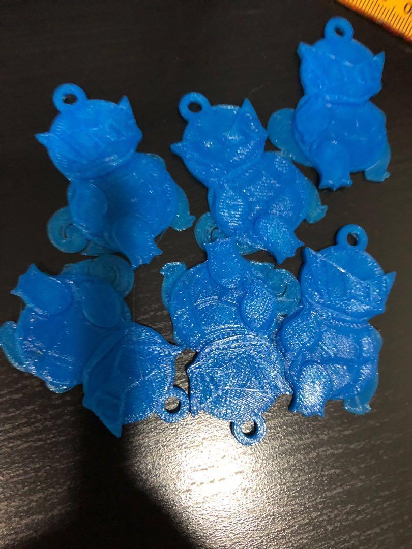 3D Keychains 3D Printed, Hobbies & Toys, Stationery & Craft, Handmade ...