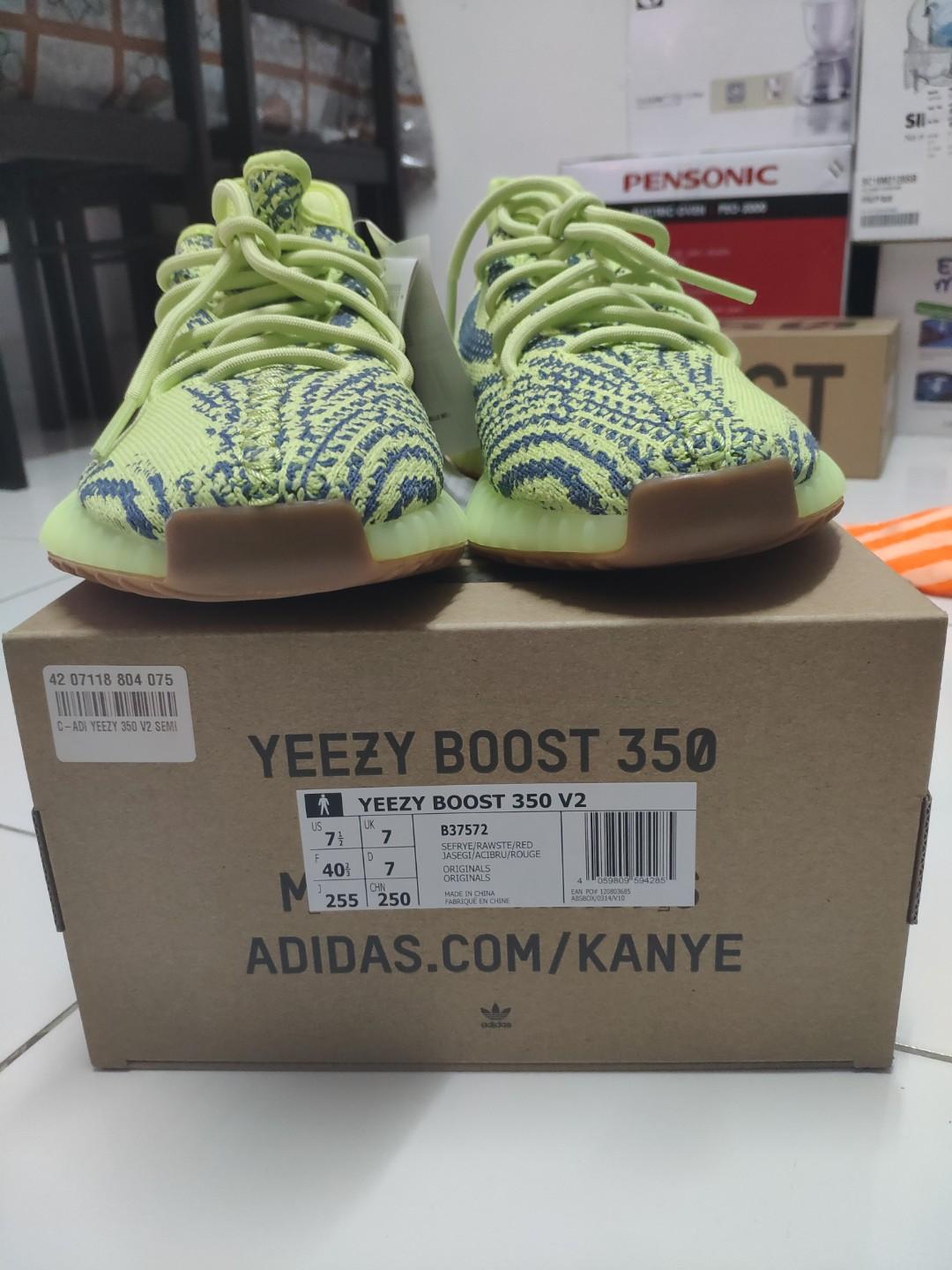 Yeezy semi on sale frozen footlocker