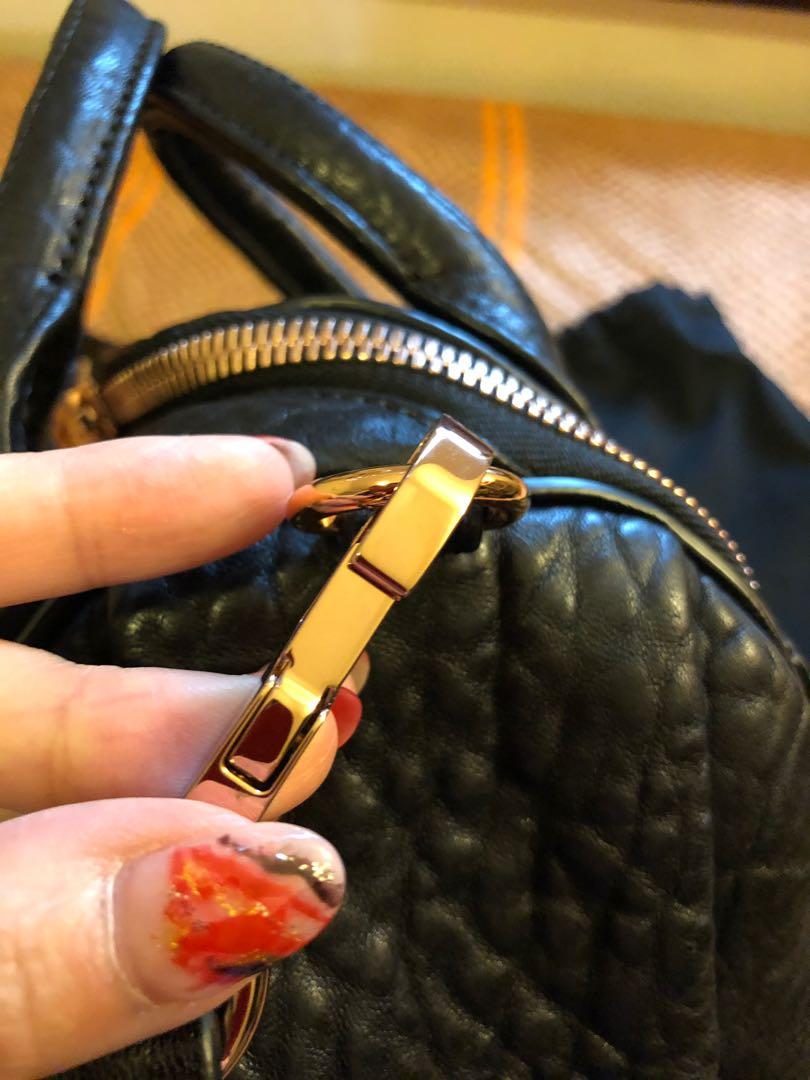 Alexander wang mini rockie rose 2025 gold