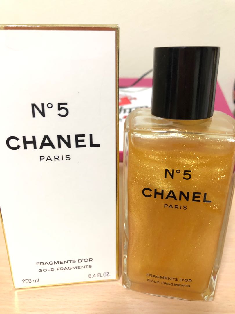 chanel no 5 body lotion gold
