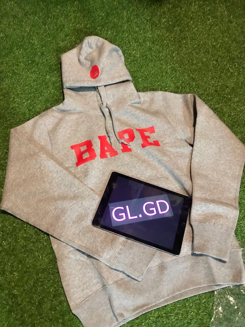 Bape happy new year spell out hoodie cheap