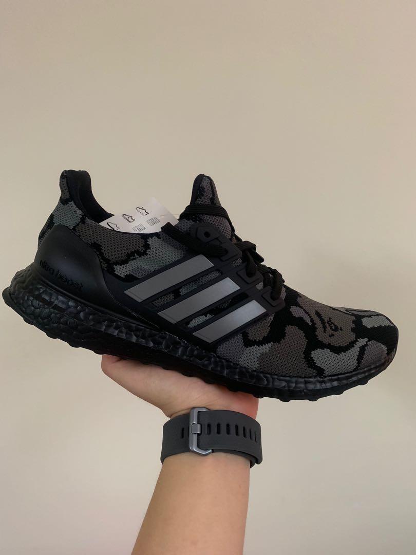 bape ultra boost black