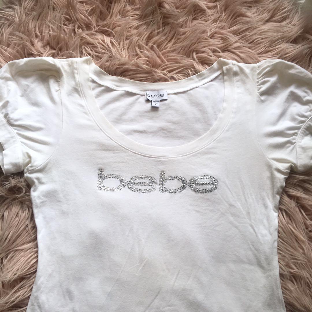 Bebe Rhinestone Puff Sleeves Blouse Size M Women S Fashion Tops Blouses On Carousell Bebe Rhinestone Puff Sleeves Blouse Size M Women S Fashion Tops Blouses On Carousell