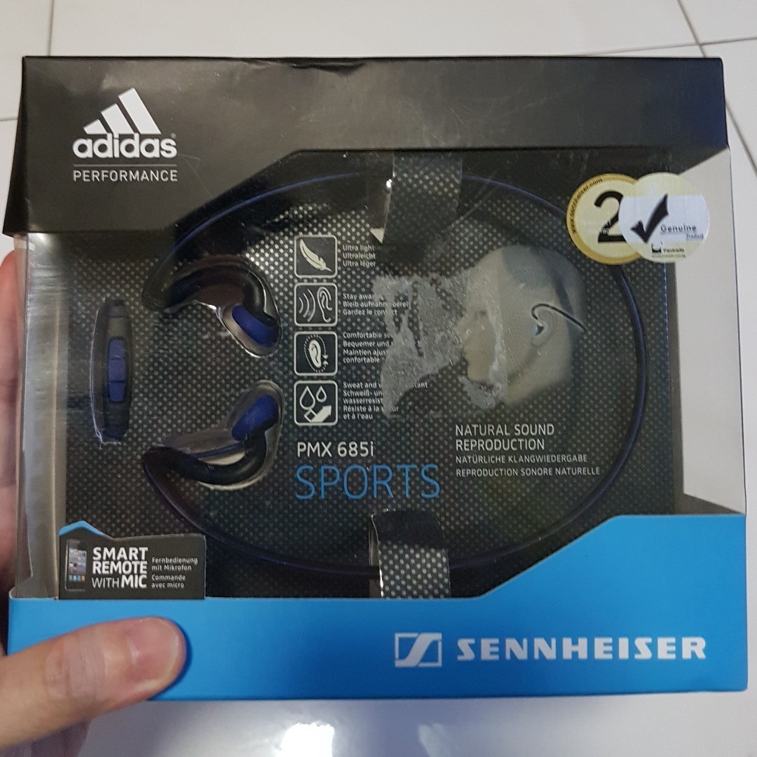 BNIB Sennheiser PMX 685i Adidas Sports In Ear Neckband Audio, Headphones & Headsets on