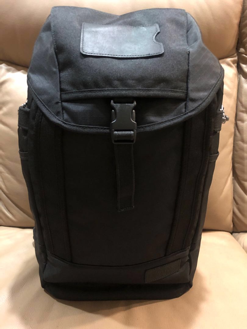 Eastpak fluster merge full black backpack online