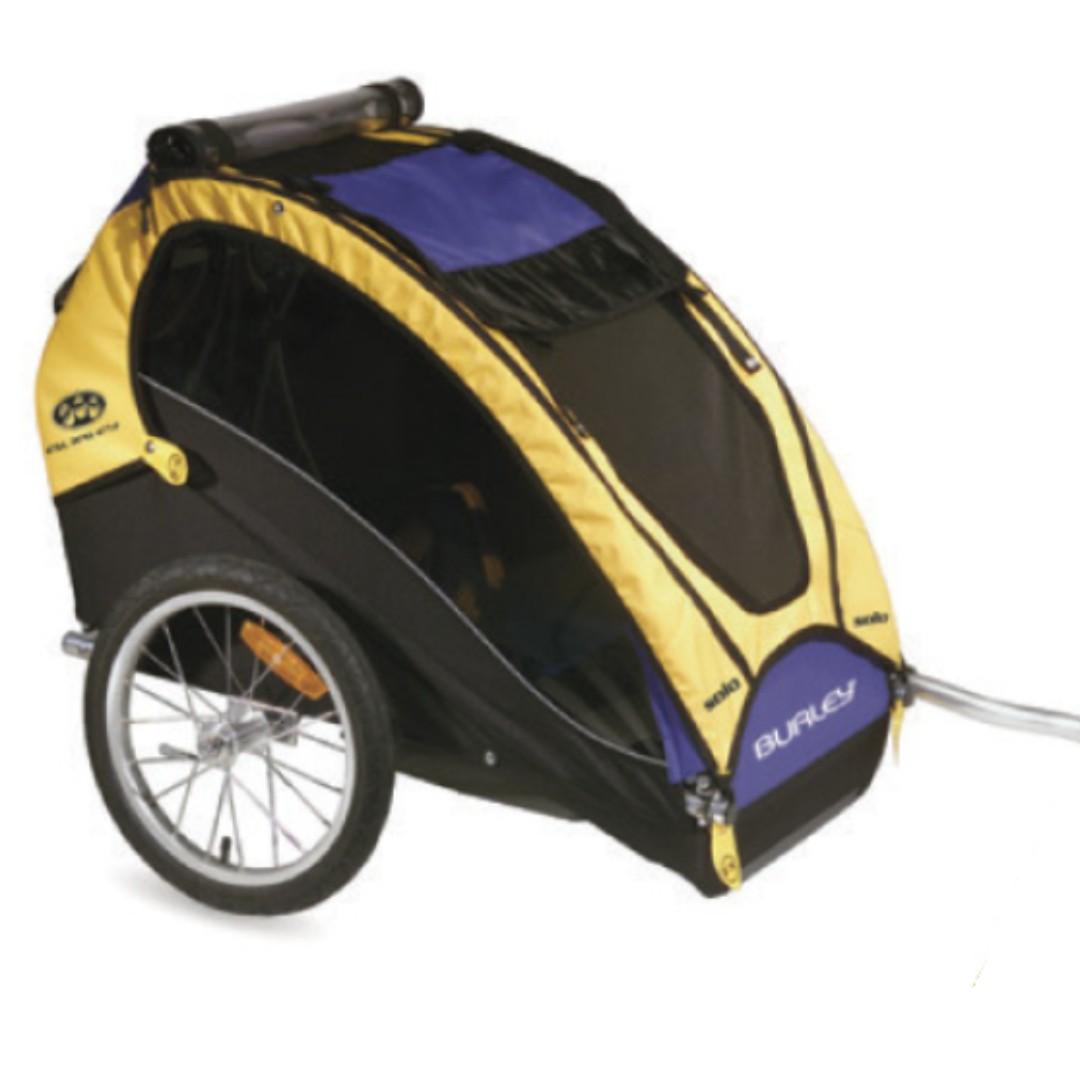 burley single bike trailer