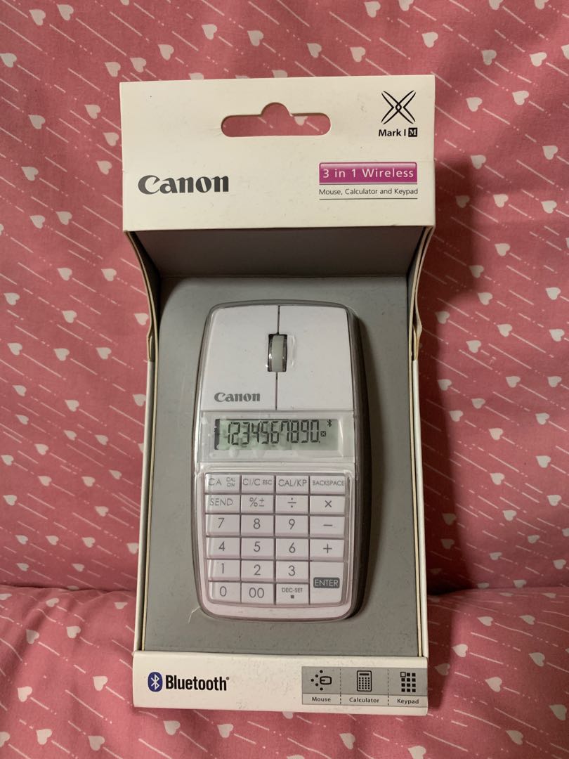 canon mark 1m 3in1 wireless mouse calculator keypad