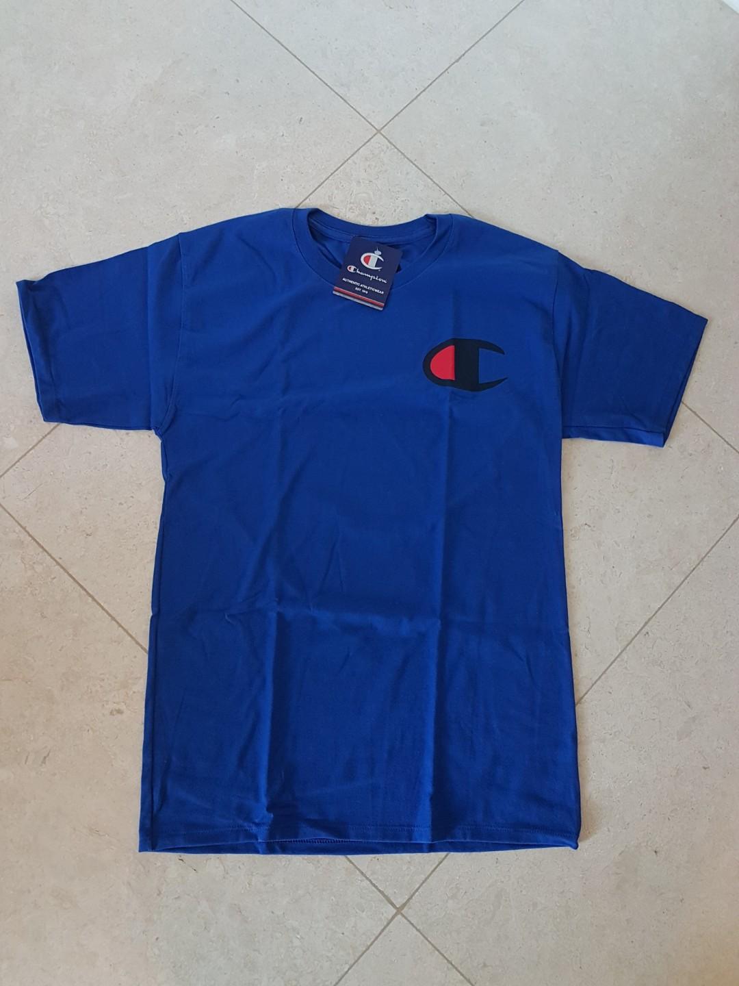 champion men's graphic jersey tee