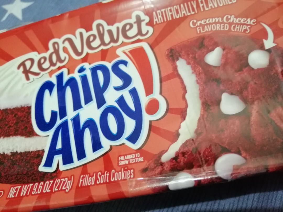 Chips Ahoy! Red Velvet Filled Soft Cookies Pouch, 272 g